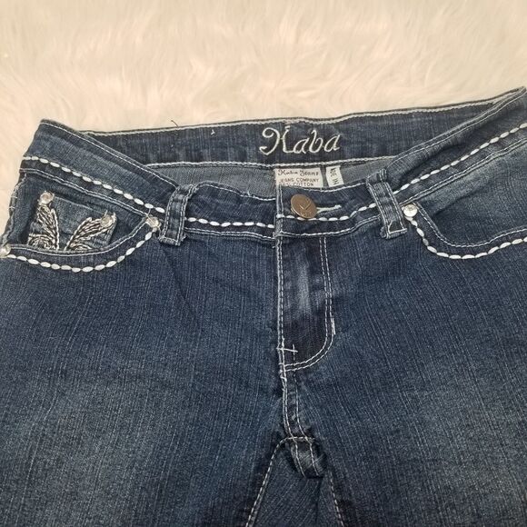 KABA JEANS. 80% COTTON, 12% POLYESTER, 2% SPANDEX. - Picture 4 of 13